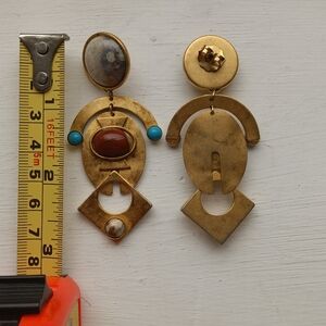 Vintage Geometric Earrings